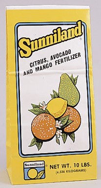 Sunniland Citrus , Mango And Avocado Fertilizer 6-4-6 Granules 10 Lb. (Case of 6)