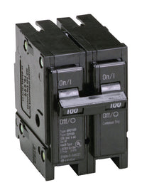 Disyuntor enchufable de 2 polos de 100 amperios Eaton