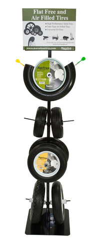 Marathon 00507 Flat Free Tire Display 7 Count