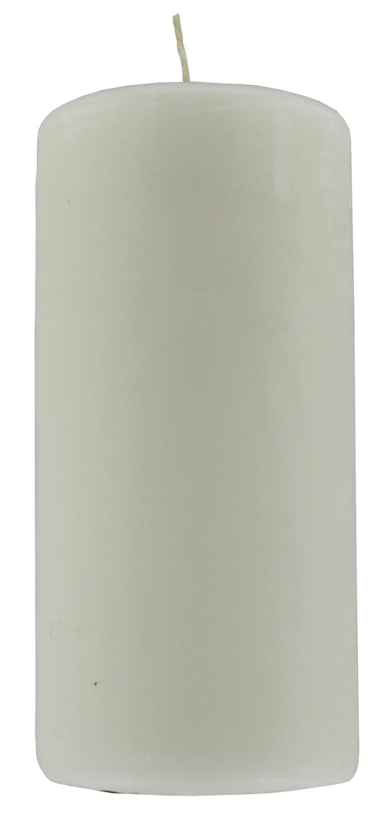 Candle lite 3459595 2.8" X 6" White Unscented Pillars 2 Count (Pack of 6)