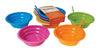 Arrow Home Products Sip-A-Bowl Assorted Color Plastic Bowl with Straw 22 oz. Capacity 7-1/4 in.