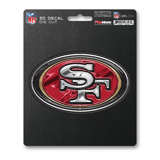 NFL - San Francisco 49ers 3D Decal Sticker