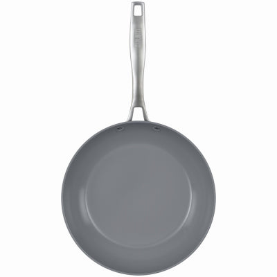 Sartén Granito, aluminio antiadherente, gris, 10 pulgadas.