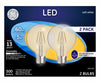 GE G25 E26 (Medium) LED Bulb Soft White 60 Watt Equivalence (Pack of 6)