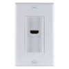 GE White Plastic Wall Plate 1 pk
