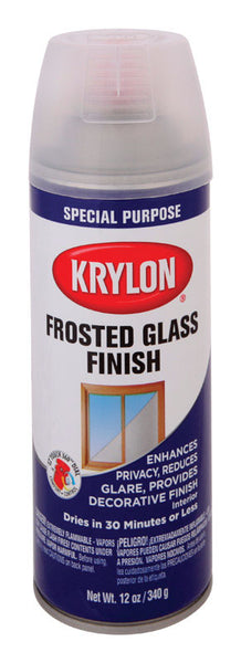 Krylon  Special Purpose  Frosted Glass  Spray Paint  12 oz. (Pack of 6)