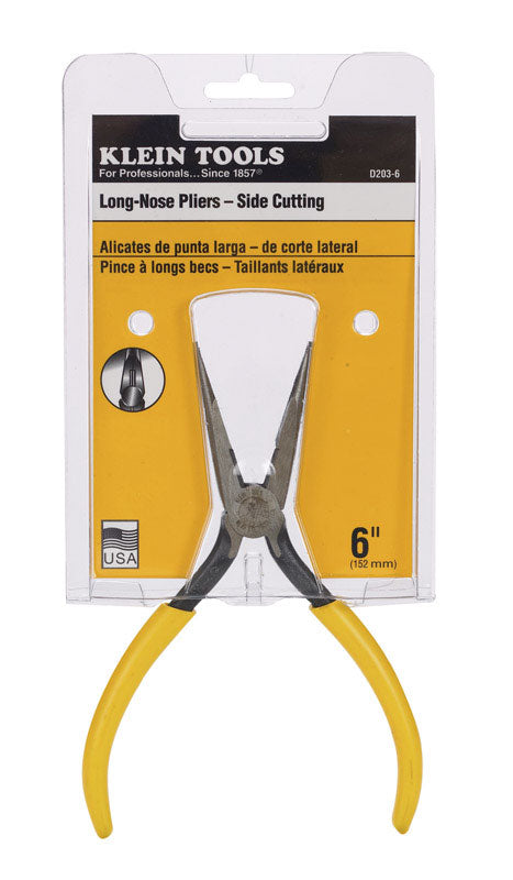 Klein Tools 6 in. Plastic/Steel Long Nose Pliers