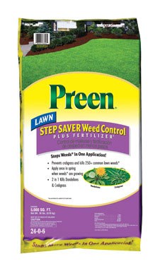 Preen Weed Control Plus Fertilizer 24-0-6 5000 Sq. Ft. 18 Lb. 5m