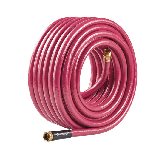 Gilmour 5/8 in. Dia. x 90 ft. L All Purpose Red Hose
