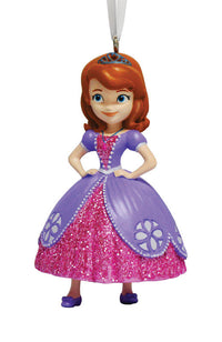 Hallmark Sparkles Sofia The Princess First Hanging Figurine Ornament 3 H x 1.75 W x 1.75 D in.