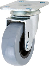 TPR Swivel Plate Caster, 2-In.