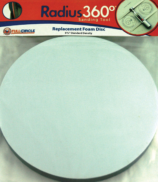 Full Circle Radius 360 8-3/4 in. D Fabric/Foam Replacement Pad 1200 rpm 1 pc