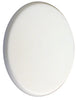 Ultra Hardware Plastic White Wall Protector Mounts to wall 3-1/4 in.
