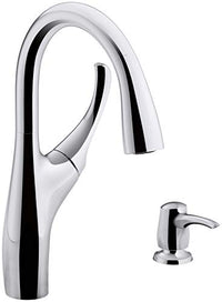 MAZZ P/D KTCHN FAUCET CHRM POL