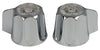 Universal, Small, Chrome, Canopy, Hot & Cold Handles