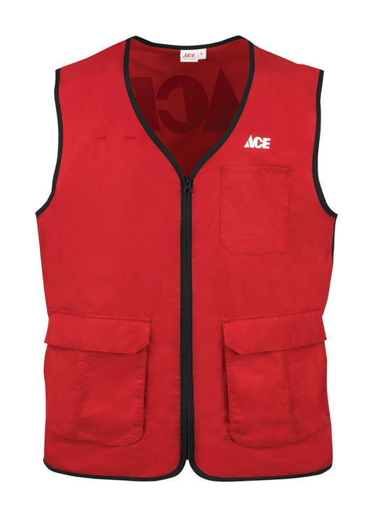 Artcraft No Snag 2XLT  Men's Sleeveless V-Neck Red Vest