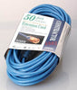 Coleman Cable 2368SW8806 50' 16/3 Blue Hi-Visibility/Low Temp Outdoor Extension Cord