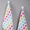 Sorema 2 Pc Dot Towel 100% Cotton Bath Towel & Bath Sheet Multicolor from Europe