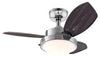 Westinghouse Wengue 30 in.   Chrome Indoor Ceiling Fan