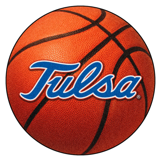 University of Tulsa Basketball Rug - 27in. Diameter