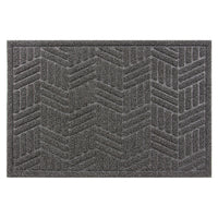 Apache Mills 2  L X 3  W Charcoal Indoor and Outdoor Scraper Mat