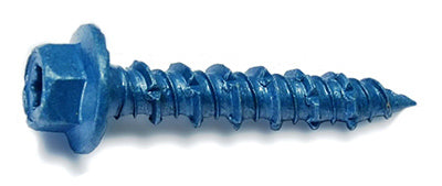 Tornillo para mampostería, cabeza hexagonal en estrella de 5/16 x 1-3/4 pulg., paquete de 50.