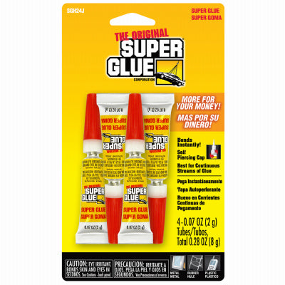 Super Glue, 2-Gram, 4-Pk.