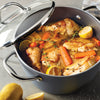 5 Qt Induction Aluminum Covered Dutch Oven - Slate Gray