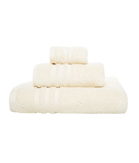 LINIM 3-Pcs Towel Set Towels Zero Twist 100% Cotton Bath Hand Washcloth, Natural