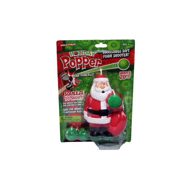 Juguete popper Hog Wild Santa multicolor, 7 piezas