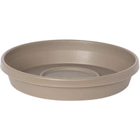 Bloem Terra 3.5 in.   H Plastic Plant Saucer Pebble Stone