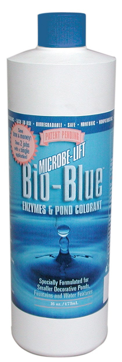 Microbe Lift Mlbb16 16 Oz Microbe-Lift Bio-Blue Enzymes & Pond Colorant (Pack of 12)