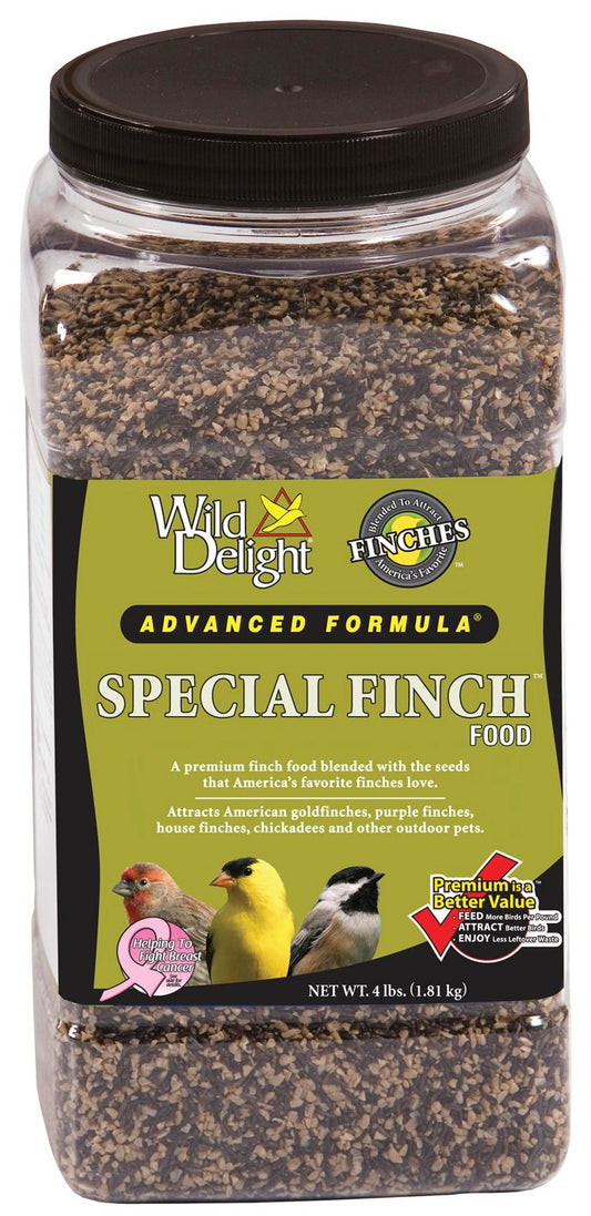 Wild Delight 381340 4 Lb Jar Special Finch™ Food
