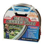 Swan Hose CACHM12025 1/2" X 25' Pro Metal Garden Hose
