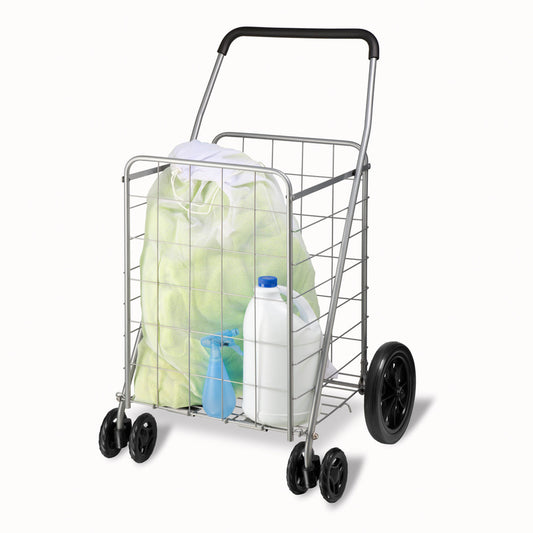 Honey-Can-Do 39 in. H X 24 in. W X 21.62 in. D Collapsible Utility Cart
