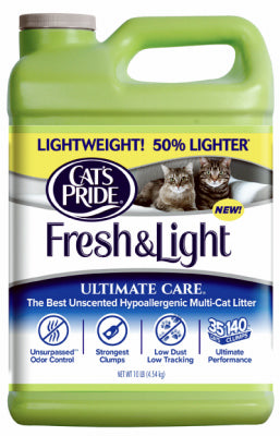 Cat's Pride  Fresh & Light  No Scent Cat Litter  10 lb.