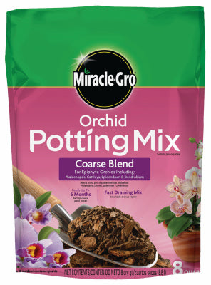 Miracle-Gro Orchid Potting Mix 8 qt (Pack of 6)