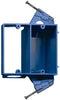 Carlon 20.5 cu in Rectangle PVC 2 gang Outlet Box Blue