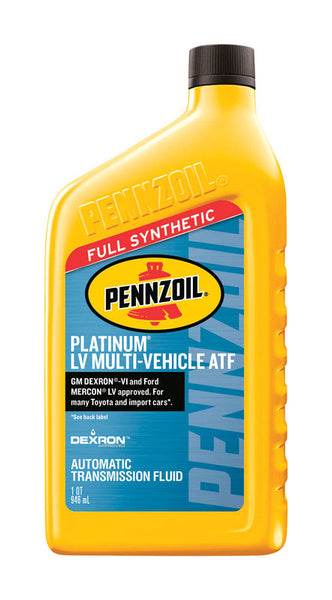PENNZOIL Platinum ATF+4 Automatic Transmission Fluid 1 qt. (Pack