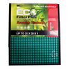 Web Eco Filter Plus Polyester 8 MERV Plastic Frame Air Filter 30 H x 25 W x 1 D in. (Pack of 4)
