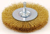 Vermont American Wheel Brush Brass Coated Steel 1 pc