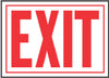 Hy-Ko English Exit Sign Aluminum 9.25 in. H x 14 in. W (Pack of 12)
