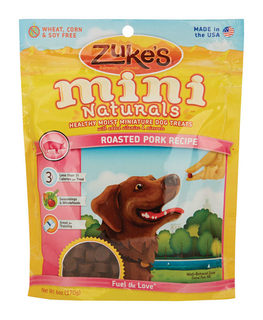 Zuke's  All Natural Mini  Roasted Pork  Treats  For Dog 7.75 in. 1 pk