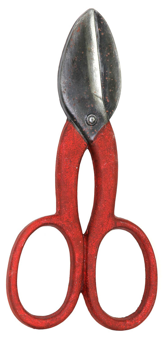 River Cottage Gardens P21566-BH-YGPB Resin & Tin Snips Wall Decoration