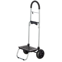 Mighty Max Personal Dolly Black 160 lbs. Capacity Honey Comb Toe Plate Oversized Dolly
