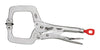 Milwaukee  Torque Lock  3-1/2 in.  x 4 in. D Locking  C-Clamp with Swivel Pads  500 lb. 1 pc.