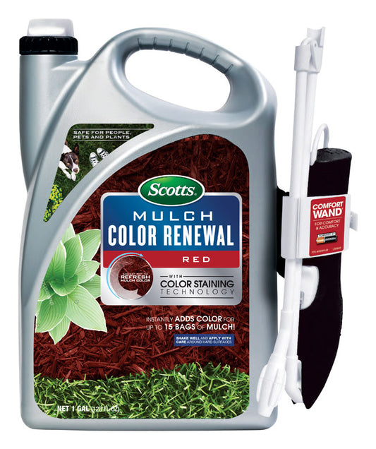 Scotts Red Mulch-Color Renewal 1 gal. to Instantly Provide Vibrant Color