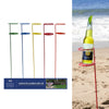 Alpine Iron Assorted Colors 40 in. H Beverage Holder Stake (Pack of 20)