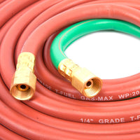 Forney 86164 1/4 X 25' T-Grade Oxy-Acetylene Hose