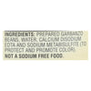 Kuner - Garbanzo Beans - No Salt Added - Case of 12 - 15 oz.